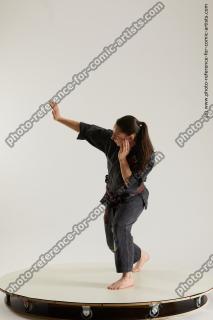 Ronda Kimono Fighting Pose